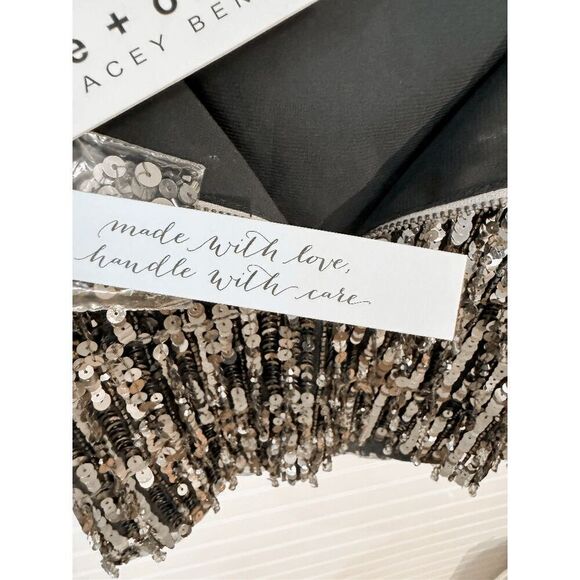 Alice + Olivia Chi Sequined Fringe Top - Picture 15 of 15